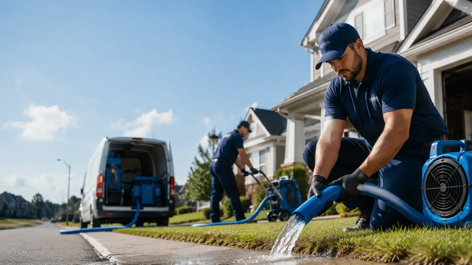 Flood Damage Restoration in Dunbridge, OH